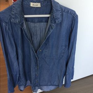 Denim button down, super soft. Bella Dahl
